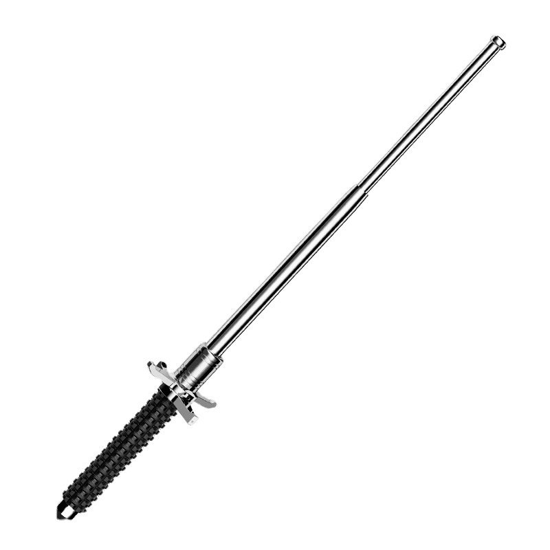 Tactical Expandable Baton with Knife Block Guard Heavy Duty Steel Self-Defense Tool for Security & Personal Protection -Knife Defense Baton -Expandable Baton -Tactical Self Defense Baton